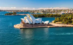 Anjappar opened restaurants in Australia & North America in 2000 where Sydney Opera House is placed