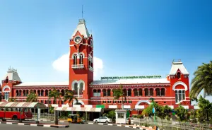 Anjappar Restaurent started at 1964 in Chennai where famous Chennai Central Station is located