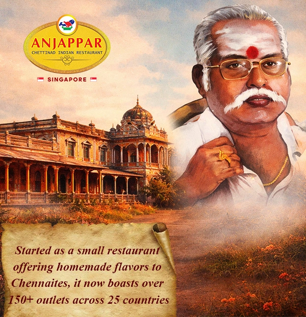 Authentic Chettinad Cuisine at Anjappar Singapore